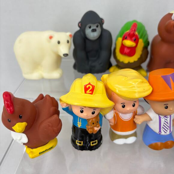 Fisher Price Little People Lot 19 Figures Zoo Farm Animals Mixed Replacements - Picture 4 of 12